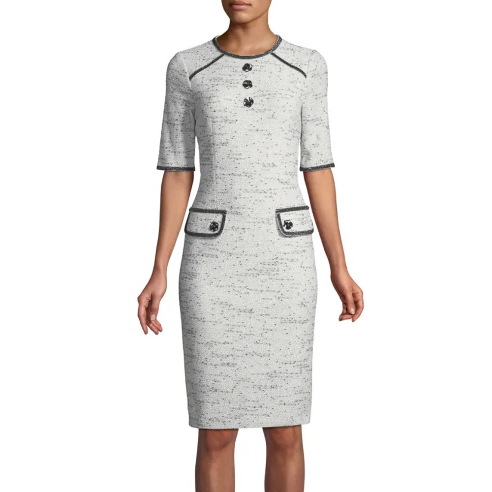 BNWT Teri Jon Tweed Dress
